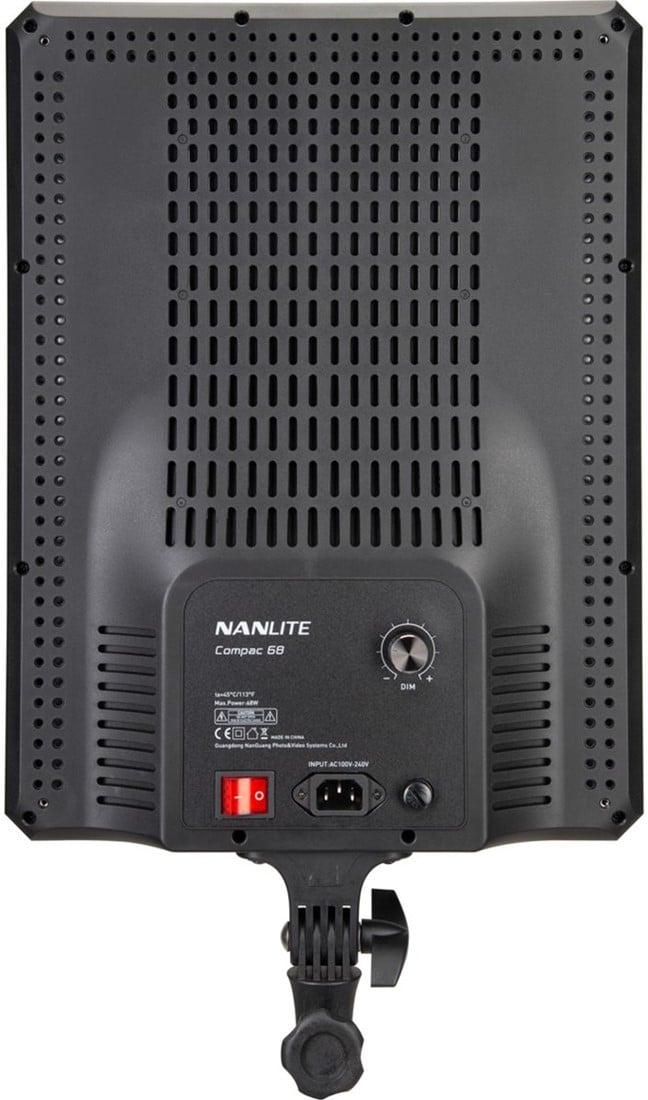 Nanlite compac deals 68